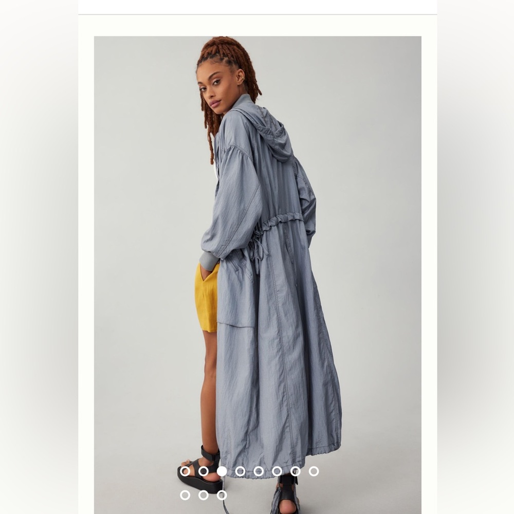 Anthropologie lightweight drawstring jacket - Picture 7 of 8